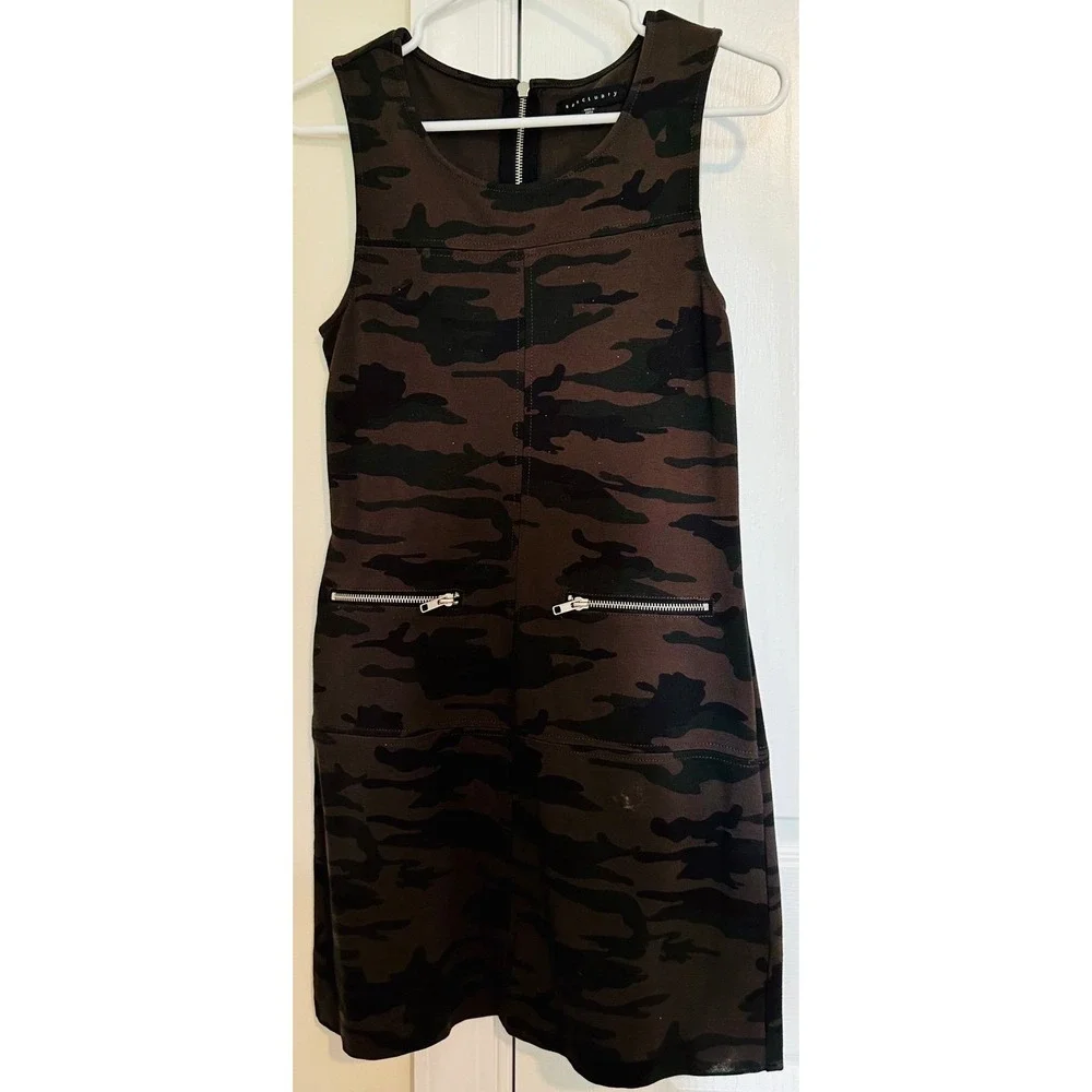 Women's Sanctuary camo sleeveless dress size XSmall